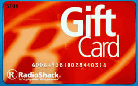 You can soon tune back into radioshack. Deadline For Redeeming Radioshack Gift Cards Draws Closer