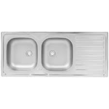 Standard height of kitchen unit: Kitchen Sink Double Bowl Drop In