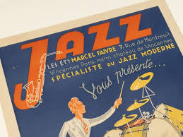 The bal negré was a famous parisian cabaret and jazz club of paris of the roaring twenties. Vintage Jazz Poster Advertisement For Sale At Pamono