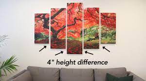Over 1m fans trust canvas on demand. How To Hang Our 5 Panel High Def Canvas Youtube
