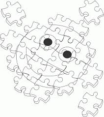 The resources vary in difficulty and can be used for children between ~ age 6 and ~ age 18. Autism Puzzle Piece Coloring Page Coloring Home