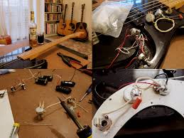 Reduce unwanted electrical noise by using shielded coaxial cable for your longer wiring runs (for example, the connection between the controls and the output jack). Hondo Ii P Bass Claescaster