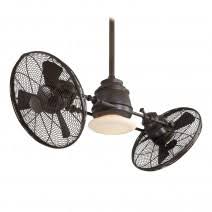 Keep in mind how exposed the fan will be to the elements when deciding on a damp or wet rating. Dual Ceiling Fans Double Headed Ceiling Fan Twin Motors Modernfanoutlet Com