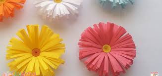 Comment Faire Un Ruban Avec Une Fourchette C Est Fait Maison Fleurs En Papier Comment Faire Un Ruban Craft