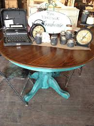 Turquoise Table Furniture Makeover Diy Pretty Furniture Furniture Makeover