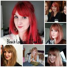 Hair cuticles are the outer layer of each hair strand.) Bleach London I Saw Red Dye And Wash Out Lauren Loves Blog Bleach London I Saw Red Bleach London Bleach Wash Hair