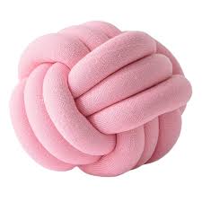 Sofa pillow in bolster, square, rectangle, any style. Thee Creative Knot Ball Cushion Pillow Chair Back Cushion Throw Pillow Home Decoration Camel Cushions Ecog Home Garden Store