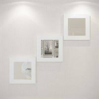 Eyibil Mobilya 3 Lu Modern Duvar Aynasi Beyaz Aynalar Duvar Modern