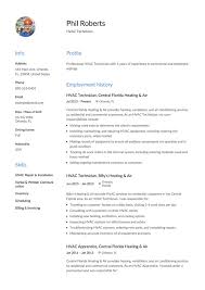 That's why we've got you covered when it comes to creating a flawless when writing a cv, it's important to understand the position you're applying for and the qualifications an employer is seeking. Hvac Technician Resume Guide 12 Templates Pdf Word 2020
