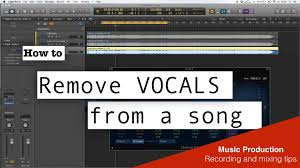 How To Remove Vocal From A Song Easy Logic Pro X Logic Pro Logic Pro X Songs