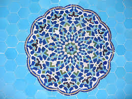 Day 3 Yazd Jameh Mosque A Photo On Flickriver Islamic Pattern Tile Patterns Photo
