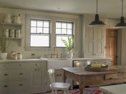 Old Farmhouse Kitchen Renovation Traditional Cabinetry Farm Table Vintage Pendant Lights Countr Cottage Kitchens English Cottage Kitchens Kitchen Cabinetry
