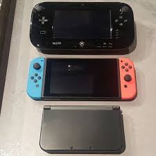 Nintendo Switch Size Comparison Between The New Nintendo 3ds Xl And The Wii U Follow Amiibohd For Hd Amiibo Pics Amiibo Nintendo 3ds Xl Amiibo Nintendo 3ds
