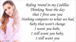Maybe you would like to learn more about one of these? Ariana Grande Cadillac Song With Lyrics Youtube