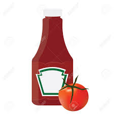 Vector illustration chili pepper sauce bottle. Tomato Ketchup Sauce Bottle Vector Icon With Label Sticker Royalty Free Cliparts Vectors And Stock Illustration Image 40215423