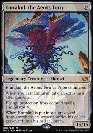 The hurricane vs the kane. Mtg Emrakul The Aeons Torn Protection From Colored Spells Annihilator Can T Be Countered