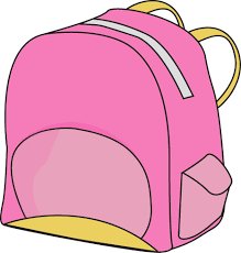 Pink Backpack Clip Art Pink Backpack Vector Image Pink Backpack Pink School Bags Backpack Clipart