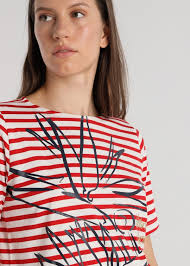 Rayas Marineras Camiseta Roja Con Rayas Blancas CAMISETA MARINERA RAYAS  BLANCAS Y ROJAS