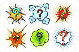 Comic Question Marks This Or That Questions Illustration Design Illustration