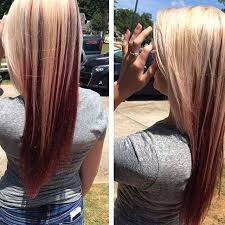 Can i dye both colors at the same time.? My Hair Blonde On Top Red Underneath In Love Hair Inspiration Color Hair Styles Hair