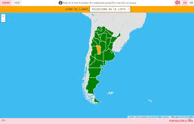 ⊛ mapa de argentina político & físico con nombres 2020. Mapa Para Jugar Como Se Llama Provincias De Argentina Mapas Interactivos