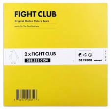 New Music Release Fight Club Original Soundtrack 2xlp Fight Club New Music Releases Fight Club 1999