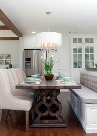 Fixer Upper Bench Island Seating Photos Hgtv S Fixer Upper With Chip And Joanna Gaines Hg Dining Room Small Dining Room Combo Kitchen Island With Seating