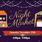 Abbey Gardens Holiday Night Market event image