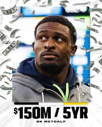 DK Metcalf is getting PAID in Pittsburgh, sources tell Adam Schefter 🤑 NFL 
