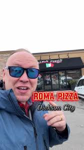 Delicious Grandma Pizza at Roma Pizza in Dickson City!