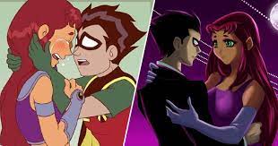 Teen Titans 25 Crazy Things About Robin And Starfire S Relationship