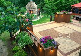 This product is the only one on the market that is truly fire proof and was made specifically to use wood burning fire pits, which have… How To Safely Enhance Your Wooden Deck With An Outdoor Fire Pit Minnesota Deck Builders Maintenance Free Deck And Decking Material