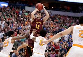 — ethan thompson scored 20 points, including a pair of clinching foul shots with 35 seconds left, and no. N C A A Men S Tournament Another Upset For Loyola Chicago The New York Times