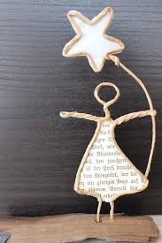 Zauberhafte Papierwerkstatt Diy Basteln Mit Papierdraht Engel Basteln Basteln Weihnachten