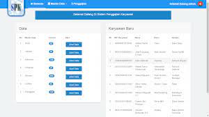 Download aplikasi sistem penggajian Berbasis Web gratis