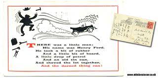 1920 S Ford Model T Humorous Postcards