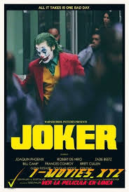 Allí conoceremos a la gata . Joker Pelicula Completa En Espanol Online Joker Film Alternative Movie Posters Joker Poster