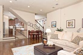 Stairs In Middle Of Open Concept Stairs In Living Room Open Plan Living Room Open Concept Home