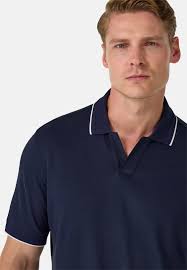 S.Cafè®High-PerformancePiquéPoloShirt clothing