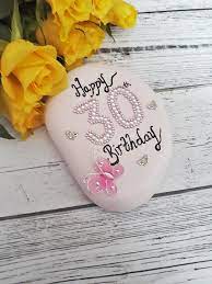 If you're looking to buy personalised gifts or keepsakes online, you'll find just what you need here at write from the heart. 30th Birthday Gift 30th Birthday Keepsake 30th Celebration Pebble 30th Birthday Gift For Women Comes 30th Birthday Gifts Birthday Keepsakes 30th Birthday