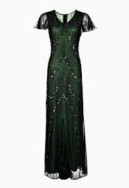 Sale Green Embellished Maxi Dress 1920s Great Gatsby Style Roaring 20s Beaded Flapper Dress Evening Gown Green Evening Gowns Fashion Embellished Maxi Dress