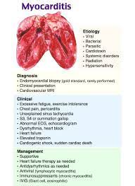 Myocarditis Disease With Causes Symptom And Nursing Intervention Myocarditis Disease Or Inflammatory Cardiomyopathy Is Nursing Diagnosis Cardiac Nursing Nurse