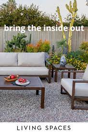 Create Your Backyard Staycation With Outdoor Furniture From Living Spaces In 2020 Outdoor Patio Furniture Outdoor Furniture Decor Backyard Staycation