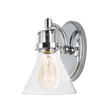 Click to add item canarm ltd. Wall Fixtures 6 Light Bathroom Vanity Bar Light Fixture 100 Watt Bright Chrome Flush Mount Home Garden