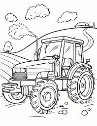 Kleurplaten voor kinderen kleurplaten kleurplaatnl. New Holland Tractor Drawing Page 1 Line 17qq Com