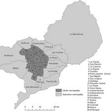 El cuadro canario será local en el bicentenario lucio fariña de quillota y buscará dar la gran sorpresa de la jornada eliminando al elenco azul en la segunda ronda del torneo de clubes de la anfp. The Metropolitan Area Of Santiago De Chile Mas In Its Spatial Download Scientific Diagram