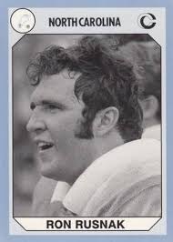 Autograph Warehouse Ron Rusnak Football Card (North Carolina) 1990  Collegiate Collection No.132