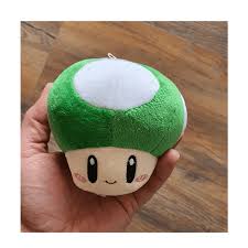 Etiquetas hongo rojo mario bross. Peluche Hongo Verde Pixeleate