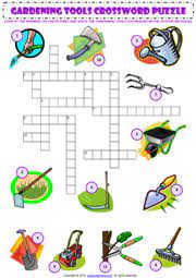 *free* shipping on qualifying offers. Gardening Tools Crossword Puzzle Esl Worksheet Vocabulary Worksheets Esl Worksheets Worksheets