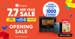 Buy the newest mega products in malaysia with the latest sales & promotions ★ find cheap offers ★ browse our wide selection of products. Shopee 7 7 Mid Year Sale Malaysia 2021 Productnation